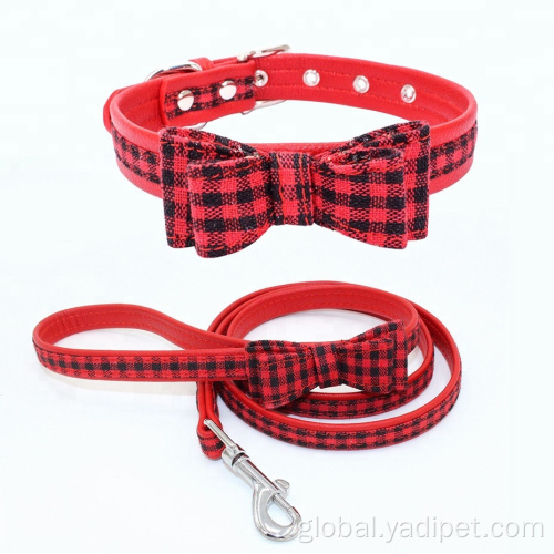 Pet Collar Leather Pet Dog Collars Leash Training Dogs Collar Factory